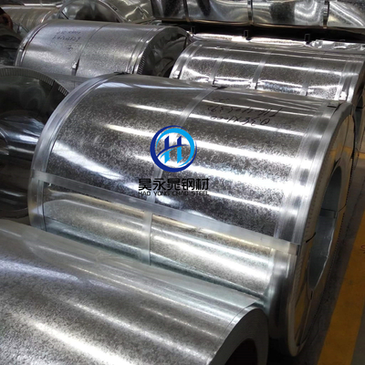 SGCC bobina di acciaio galvanizzato regolare 0,4-5,0 Spessore 1000/1219/1500 Larghezza