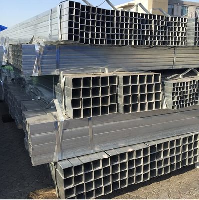 Q235B S275 Tubo di acciaio galvanizzato quadrato con servizio di lavorazione della piegatura
