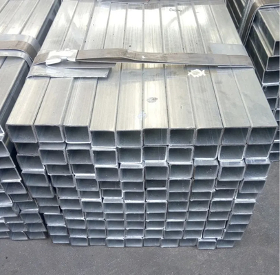 S275 Tubi quadrati galvanizzati di grado 12m applicabili a tubi fluidi