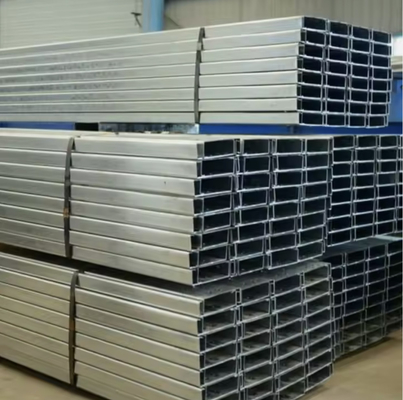 Canale in acciaio galvanizzato ad alta resistenza da 41*82 mm per cornici esterne durevoli