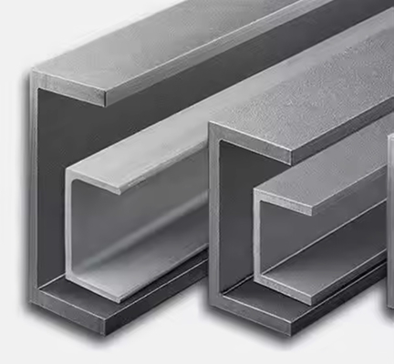 ASTM BS Canale in acciaio inossidabile Galvanizzato Canale in acciaio U con lunghezza personalizzata