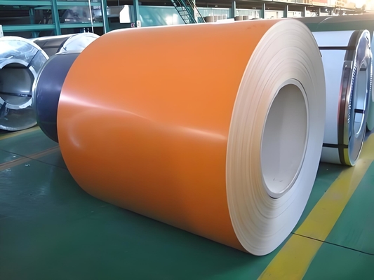 PPGI Fogli di acciaio galvanizzato preverniciati bobina colorata con forte crema anticorrosione - colorata 0,15-2,0 mm Spessore